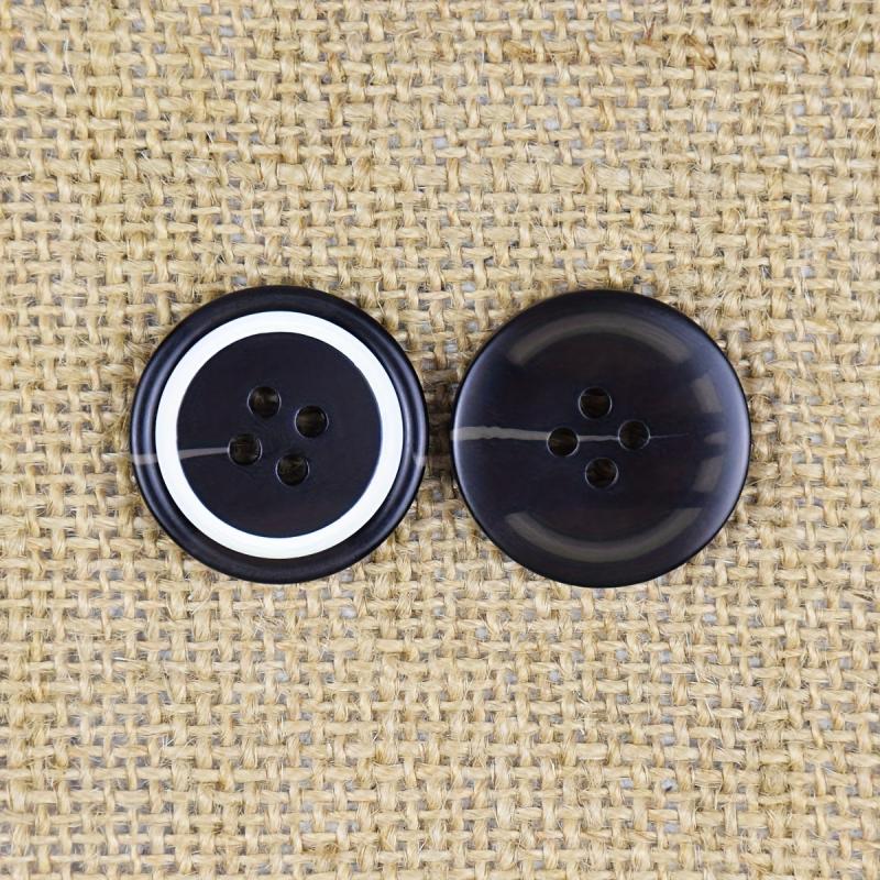 10PCS Resin Four Eye Paint Sticks Flower Buttons 610