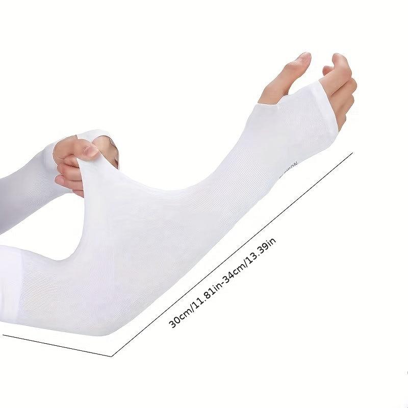 2 Pack UV Protection Arm Sleeves for Men and Women