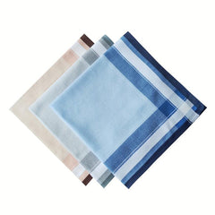 6 Pack 39 Men's Vintage Handkerchief Satin Technology Soft Sweat-absorbing