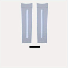 Sunscreen Ice Sleeves Men's Sports Arm Sleeves Stripes