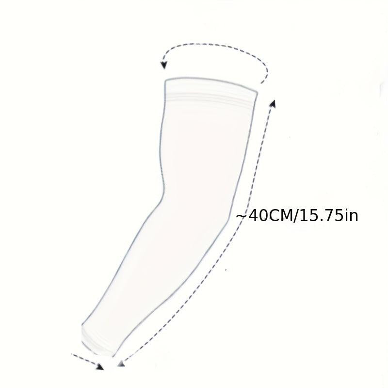 Sunscreen Ice Sleeves Men's Sports Arm Sleeves Stripes