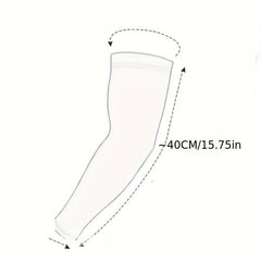Sunscreen Ice Sleeves Men's Sports Arm Sleeves Stripes