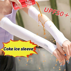 Ice Sleeve Sunscreen Arm Guard UV Protection For Cycling
