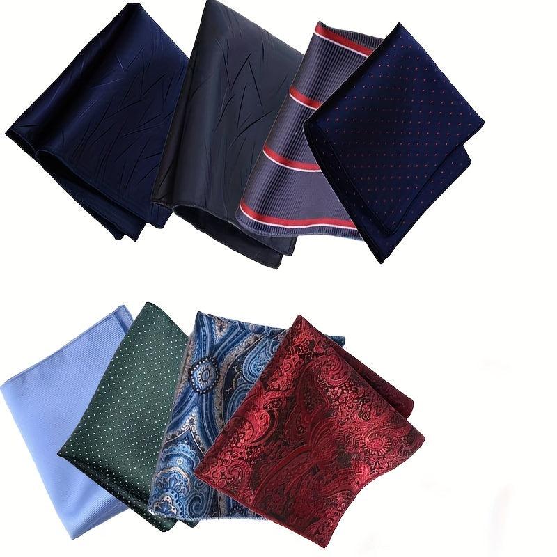 Men's Pocket Square Scarf Business Handkerchief Tailcoat Wedding Party