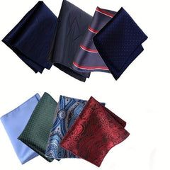 Men's Pocket Square Scarf Business Handkerchief Tailcoat Wedding Party
