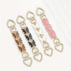 Butterfly Decor Bag Pendant Extension Bag Chain