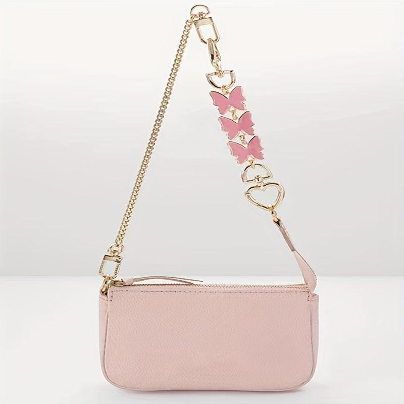 Butterfly Decor Bag Pendant Extension Bag Chain