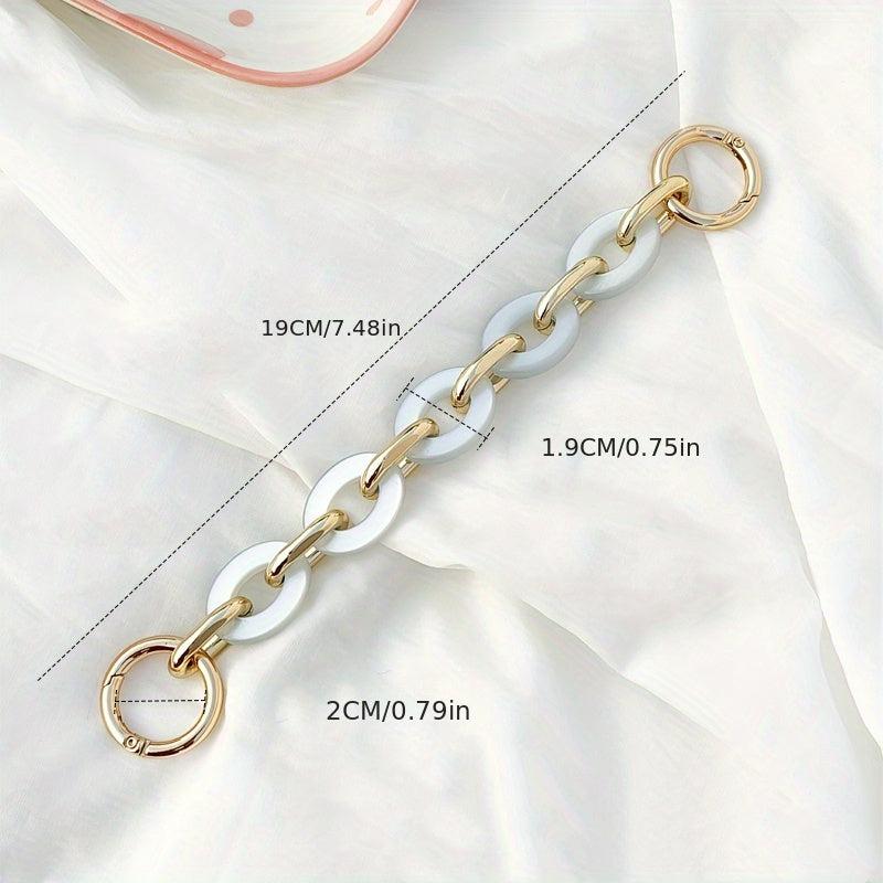 Acrylic Chain Extension for Men's Bag