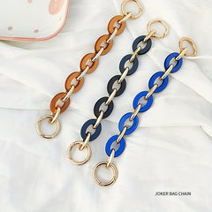 Acrylic Chain Extension for Men's Bag
