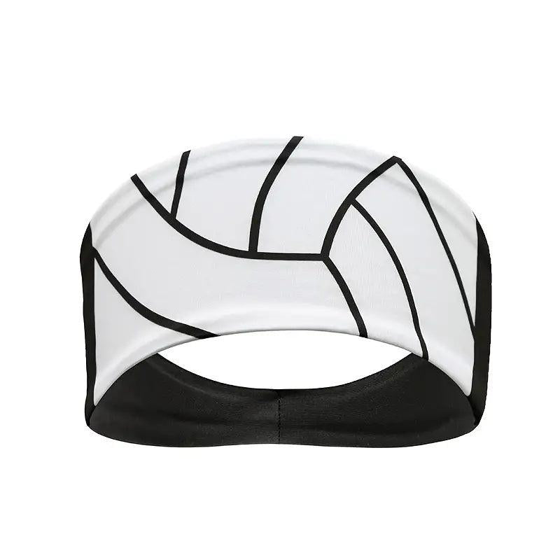 Sporty Anti-Slip Headband for Men - Stretchy Sweat Absorption Hairband