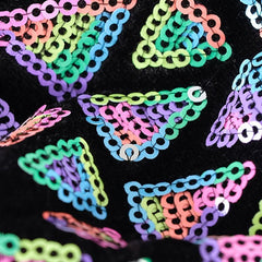 Fashionable Reusable Sequin Mask for Dressy Occasions