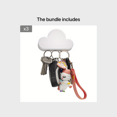 Magnetic Key Holder For Wall Adhesive Key Hanger Organizer