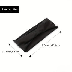 5pcs Sports Headbands For Men Running Headband Moisture Wicking