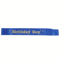 Birthday Crown Shoulder Strap Jewelry Belt