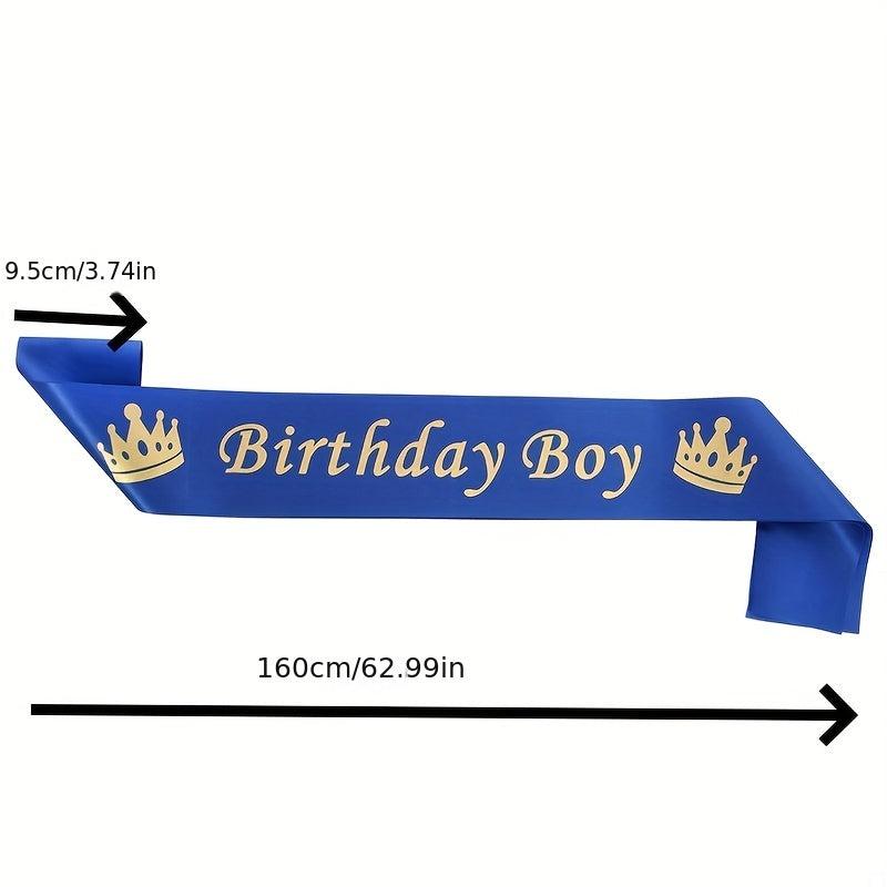 Birthday Crown Shoulder Strap Jewelry Belt