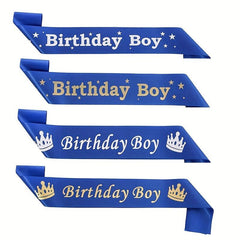 Birthday Crown Shoulder Strap Jewelry Belt