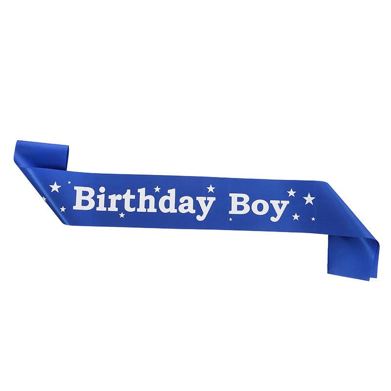 Birthday Crown Shoulder Strap Jewelry Belt