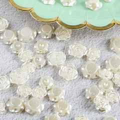 Rose Pearl Buttons for Clothes & Crafts