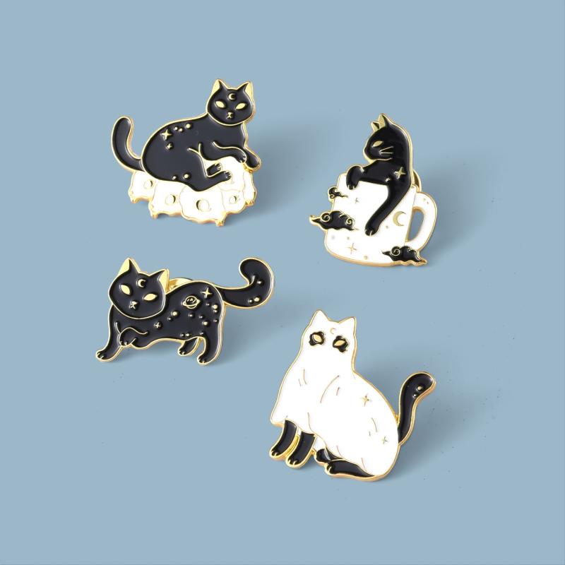 Men's Cat Alloy Pin