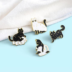 Men's Cat Alloy Pin