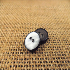 10PCS Resin Button Pearlescent Shirt Button 238