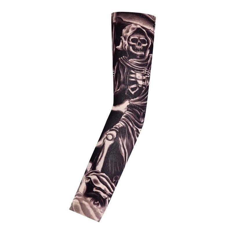 Cycling Sports Tattoo Sun Protection UV Tattoo Sleeve For Men