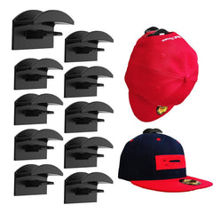 Adhesive Hat Hooks For Wall - Minimalist Hat Rack - Strong Hold Hat Hangers