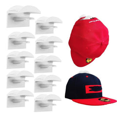 Adhesive Hat Hooks For Wall - Minimalist Hat Rack - Strong Hold Hat Hangers