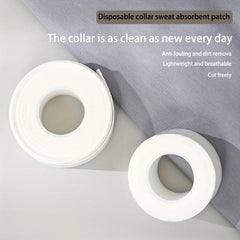 Disposable Collar Stickers Hat Sweat Absorbing Stickers