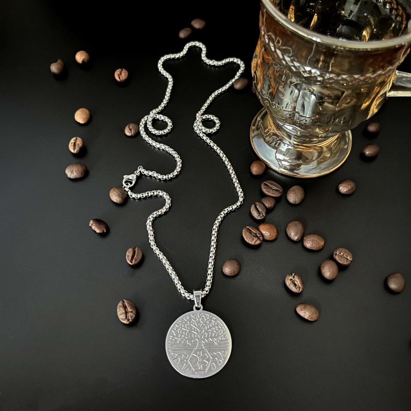 Stainless Steel Necklace Men's Party Jewelry