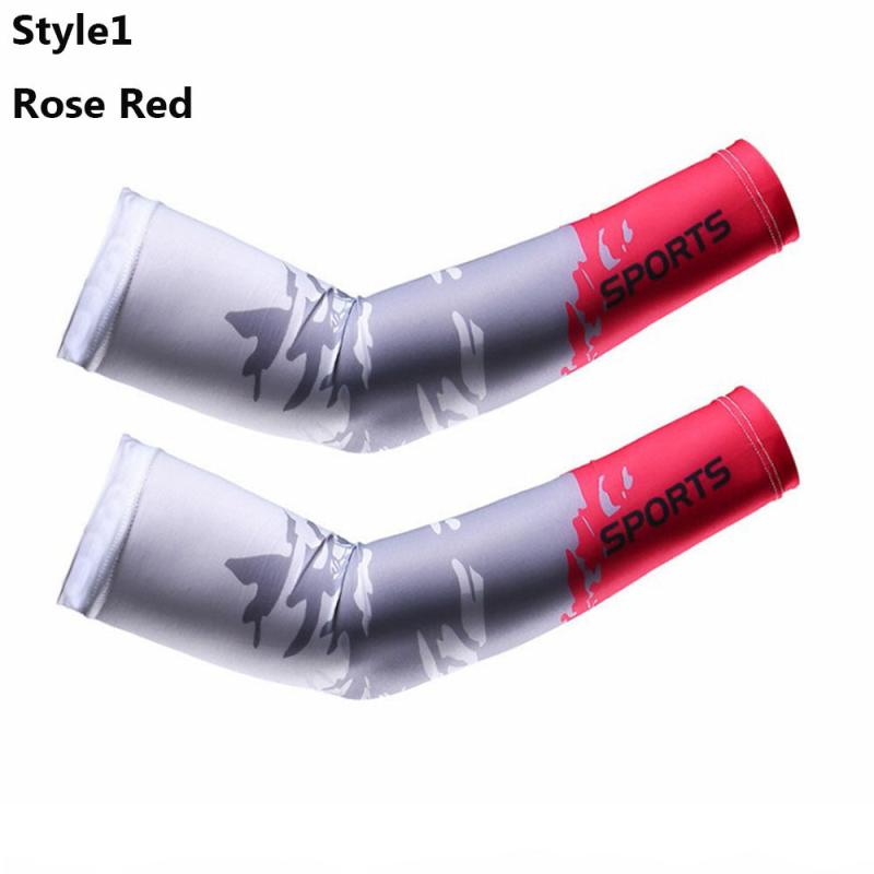 Arm Sleeves Warmers Sports Sun UV Protection Cooling Running Fishing Cycling
