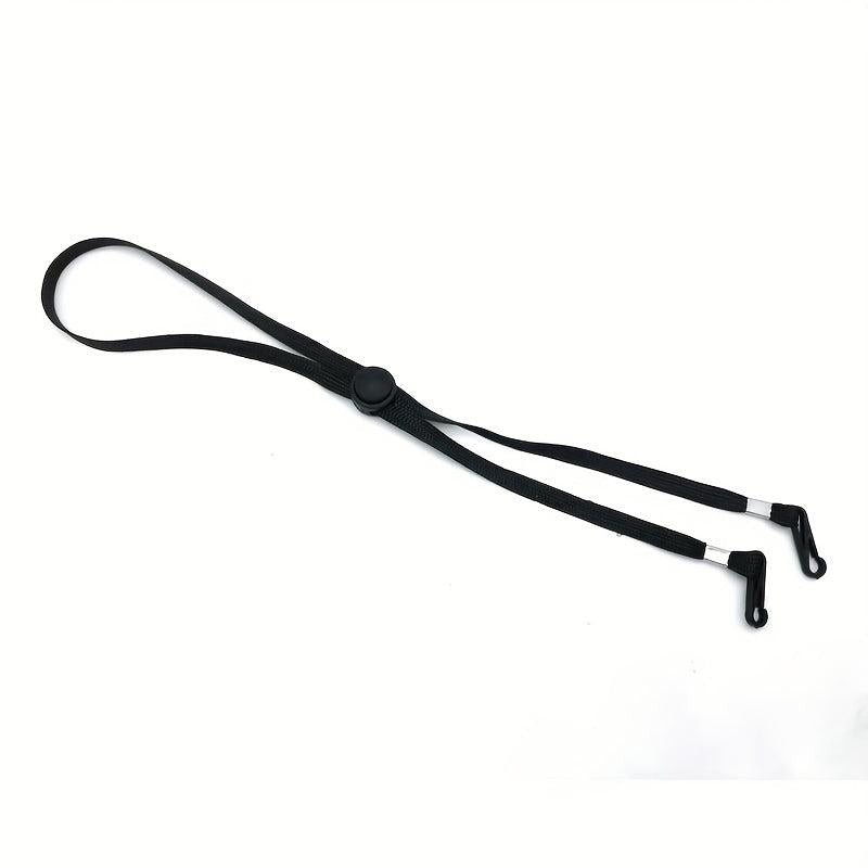 2pcs Fisherman Hat Windproof Rope Anti-falling Sun Hat Belt Cloth Lanyard
