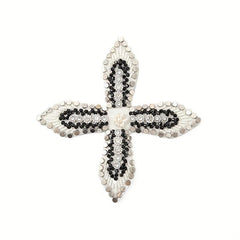 Artificial Diamond Chunky Bead Sewing Patch