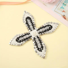 Artificial Diamond Chunky Bead Sewing Patch