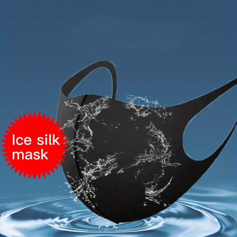Cold Feeling Ice Silk Elastic Mask Sports Unisex Summer Sports Sunscreen Mask