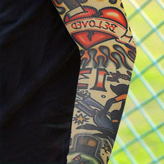 Men's Sunscreen Bleach Art Sleeve for Outdoor Daily Travel