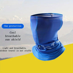 Men's Sunscreen Ice Silk Arm Sleeves, High Elastic, Thin, UV Protection