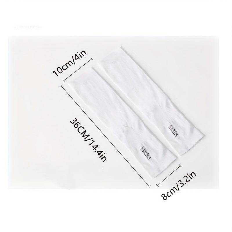 Unisex Ice Silk Arm Sleeve Sun Screen UV Protective Arm Cover