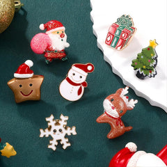 Men's Christmas Red Pin - Festive Holiday Style