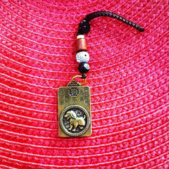 Brass 12 Zodiac Buddha Charms DIY Jewelry Accessories