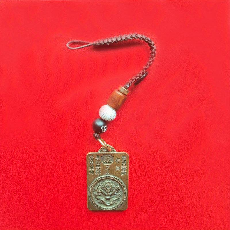 Brass 12 Zodiac Buddha Charms DIY Jewelry Accessories