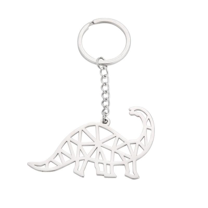 COOLTIME Stainless Steel Brachiosaurus Keychain