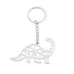 COOLTIME Stainless Steel Brachiosaurus Keychain