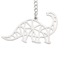 COOLTIME Stainless Steel Brachiosaurus Keychain