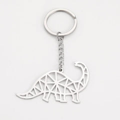 COOLTIME Stainless Steel Brachiosaurus Keychain