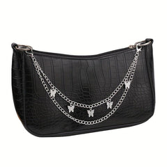 Butterfly Cross Charm Chain Layered Waist Tassel Chain Punk Accessories