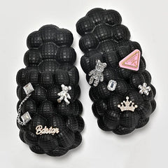 8 Pcs Flower Shoe Accessories for Shoes with Holes