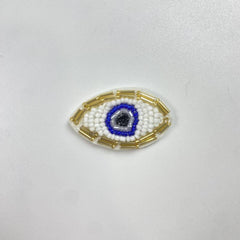 Evil Eye Chunky Bead Inlaid Diamond DIY Patch