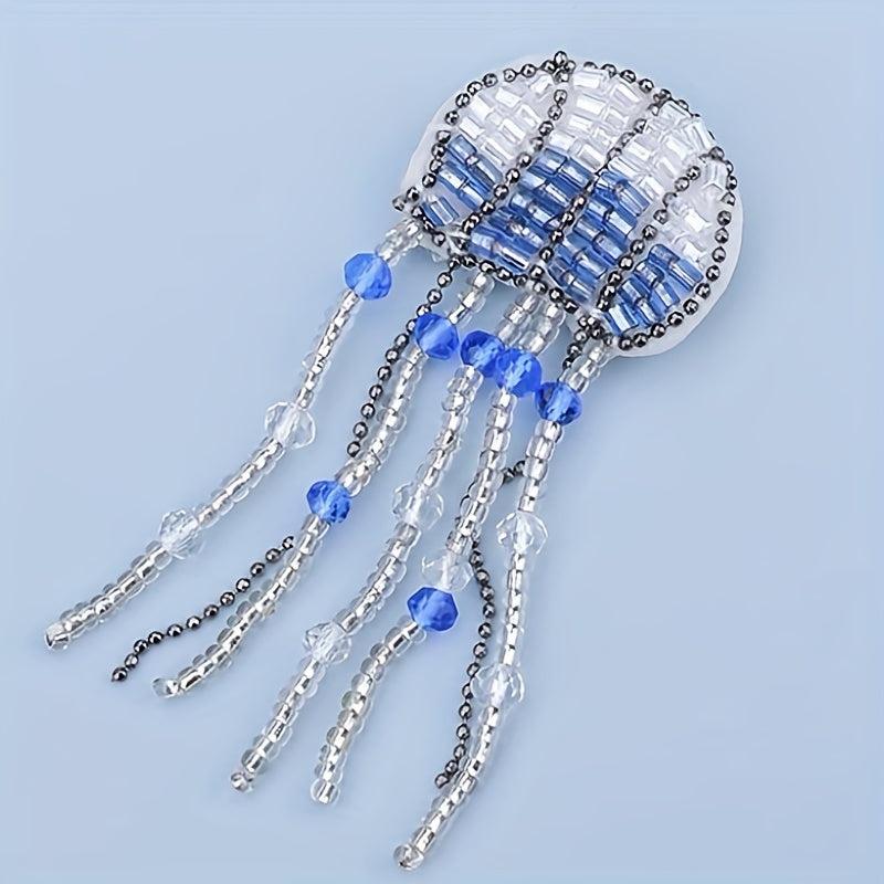 Ocean Animal Faux Pearl Beads Sequin Patch DIY Sewing Patch Sticker