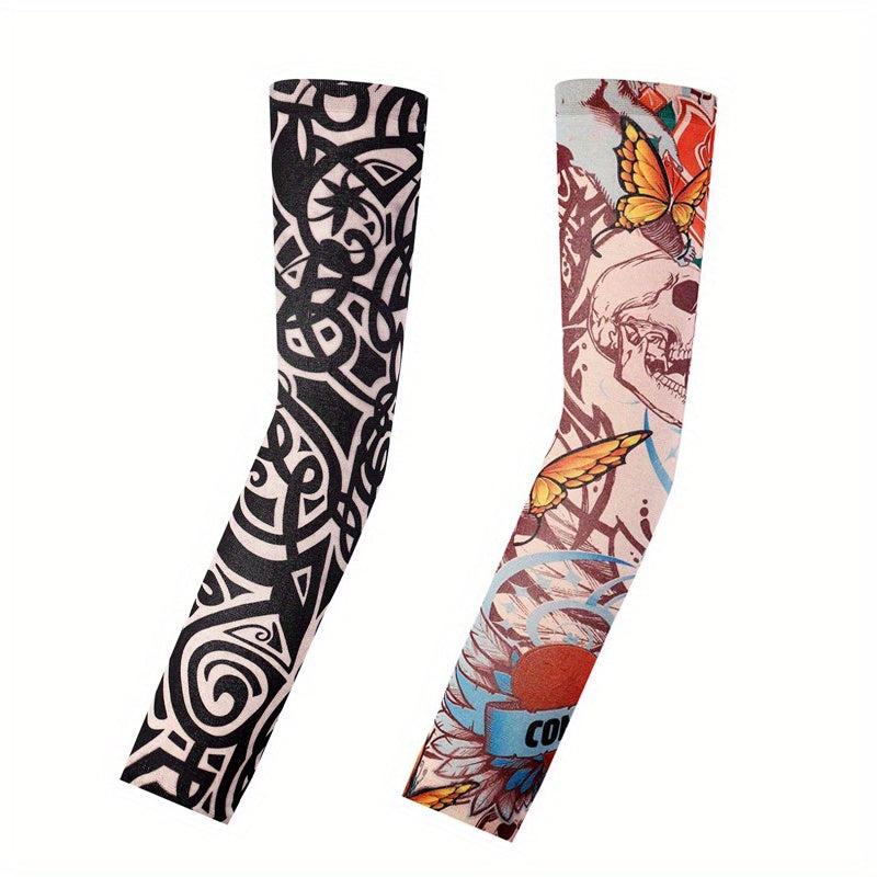 Cool Tattoo Sleeve for Sun Protection While Riding or Driving